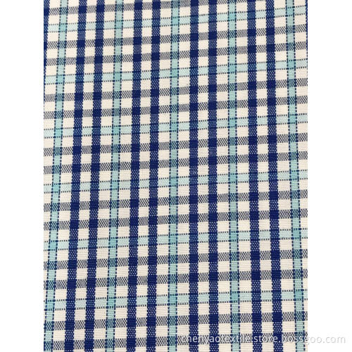 T/C(20%Cotton80%Polyester)Woven Plain Yarn-dyed Plaid Fabric